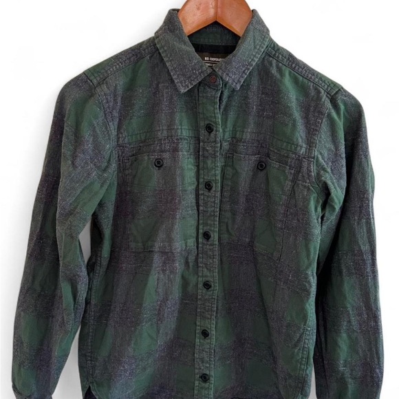 Rei Co-Op Tops - Green Button Down Shirt